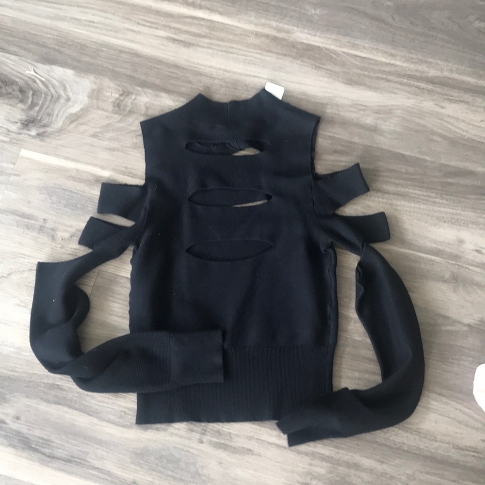 Black sweater